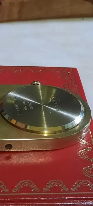 Orologio sveglia da viaggio Cartier