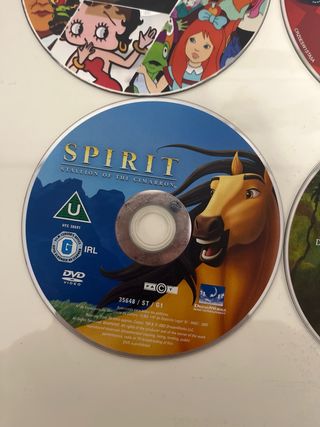 Cds de peliculas Cars Spirit Tarzan