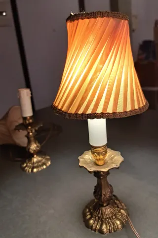 Coppia abat jour vintage anni '60