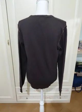 Maglione Ralph Lauren marrone V-neck