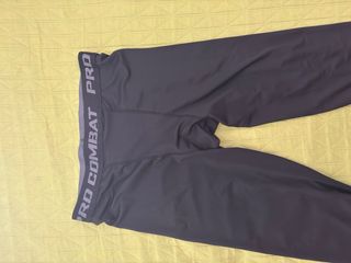 Mallas a estrenar Pro Combat Negras Talla M