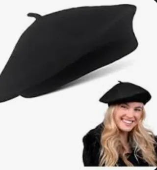 Boina de lana mujer