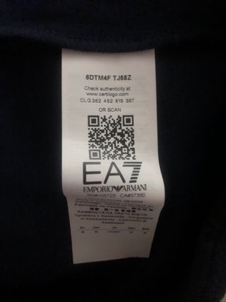 Chaqueta Emporio Armani Azul EA7