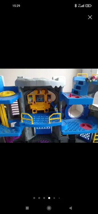 Batcueva y Pista Hot Wheels