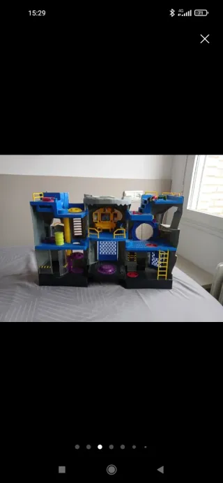 Batcueva y Pista Hot Wheels