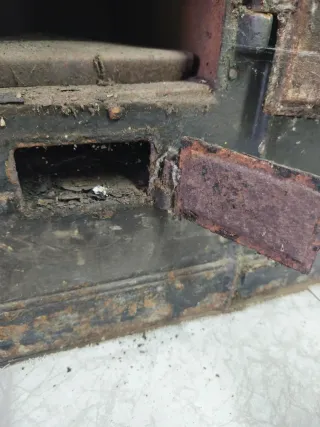 Cocina de leña antigua para restaurar EN ASTURIAS