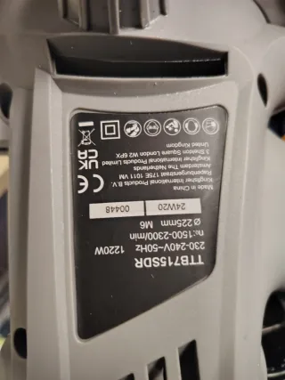 Lijadora Titan TTB715SDR 1220W Yeso