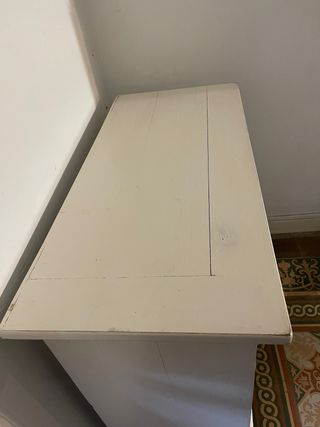 Aparador vintage blanco madera / mueble bebe