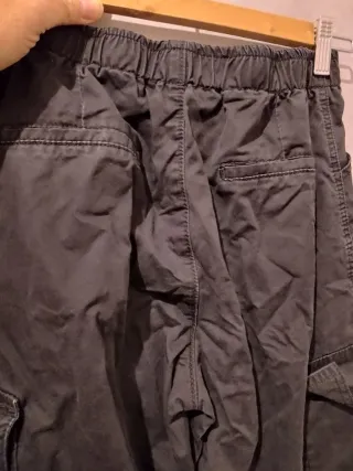 Pantaloni cargo donna neri