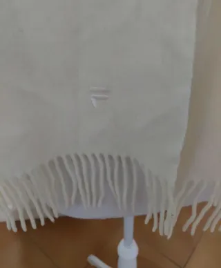 Sciarpa Lana Bianca Fila