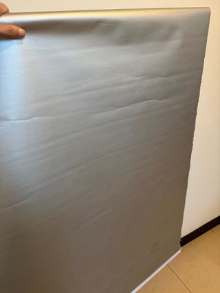 Estor enrollable blanco opaco