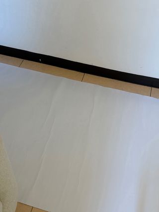 Estor enrollable blanco opaco