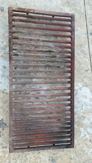 Parrilla de hierro fundido