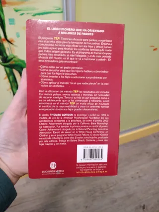 Libro Tecnicas eficaces para padres TEP