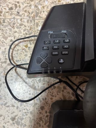 Volante PS4 con Pedales y PS4