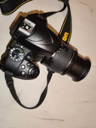 Cámara Nikon D3400 Negra Reflex Digital