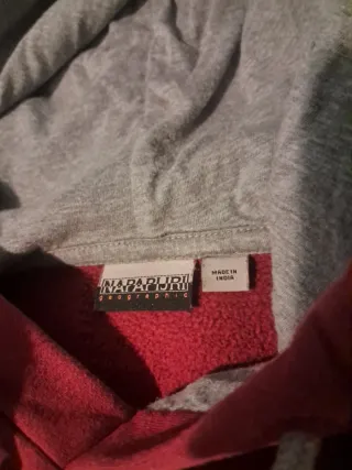 Felpa Napapijri Rossa Tg M