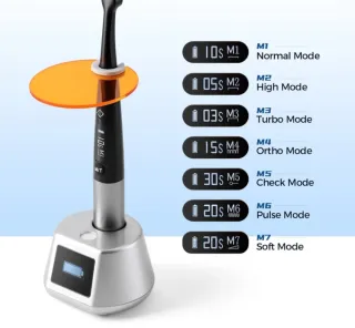 AZDENT Luz LED Curado Composite 7 Modos