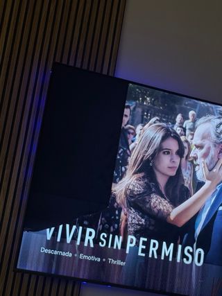 Samsung QLED 65 TV - Pantalla Rota