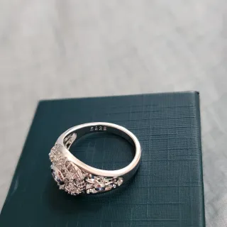 Anillo Plata con Piedra Azul