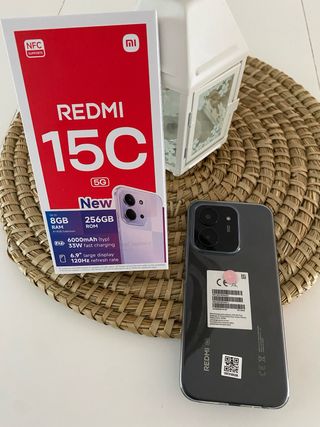 Xiaomi Redmi 15C 5G 256GB Gris/Morado