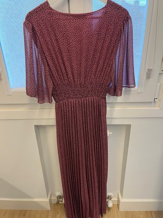 Vestido Polin et moi morado estampado