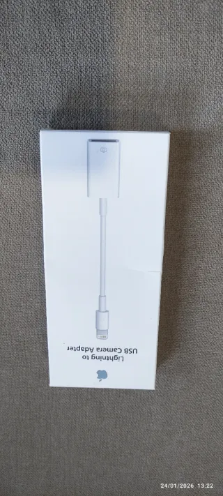 Adaptador Apple Lightning a USB Cámara