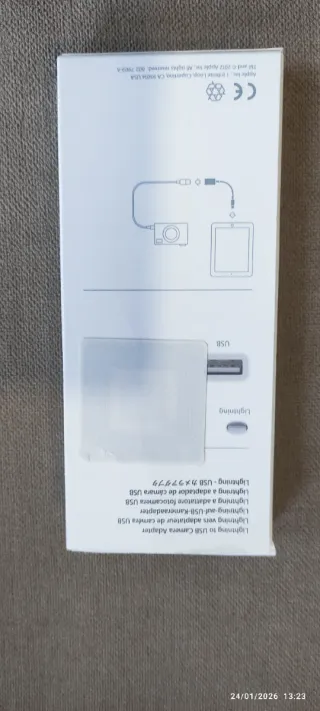 Adaptador Apple Lightning a USB Cámara