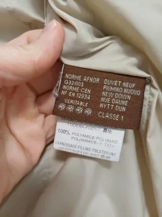 Moncler Vintage Archive - Giubbotto Beige Vintage