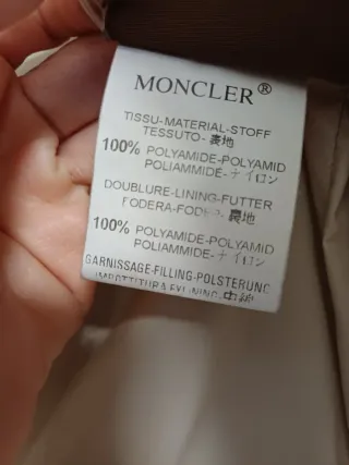Moncler Vintage Archive - Giubbotto Beige Vintage