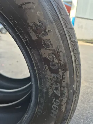 4 NEUMÁTICOS KUMHO 215/60 R17 96H