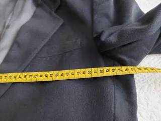 Americana lana y cachemir gris