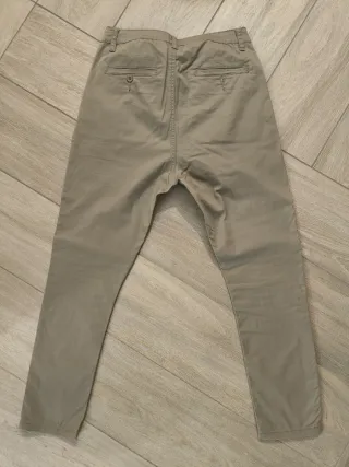 Pantaloni uomo beige taglia 46