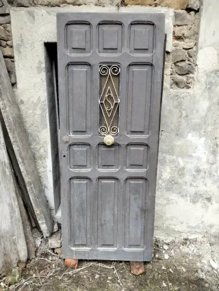 Puerta Castellana Exterior Madera