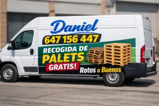 RECOGIDA DE PALETS ROTOS O BUENOS