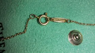 Collar Triple X Kiss Tiffany & Co. Plata 925.