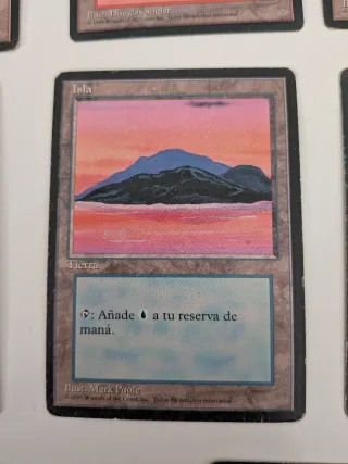 11 Cartas Tierras Básicas MTG 4th Ed BB