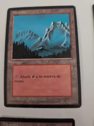 11 Cartas Tierras Básicas MTG 4th Ed BB