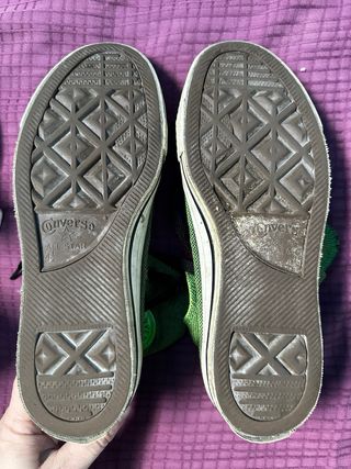 Zapatillas Converse Altas Verdes