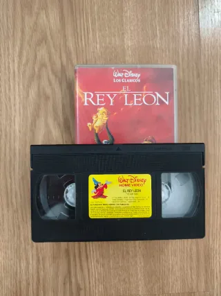 Película VHS El Rey León (Español) año 1994