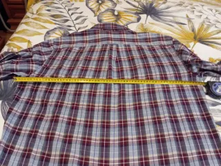 Camisa de cuadros hombre talla XXL
