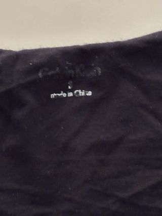 Calvin Klein camiseta Mujer Talla S Negra