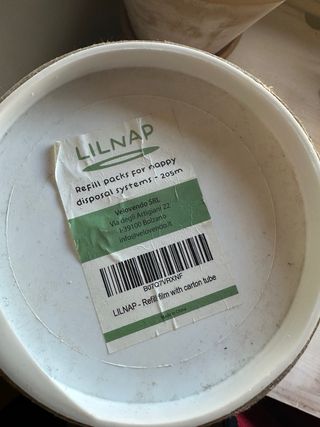 Rollo bolsas para papelera de pañales