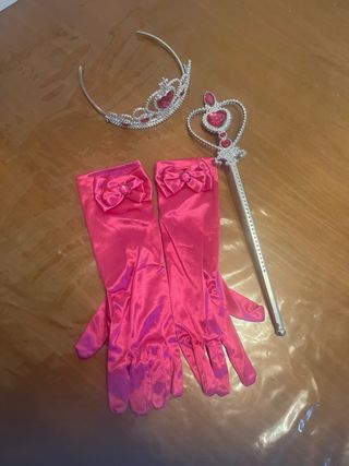 Set Princesa Aurora: Tiara, Varita y Guantes