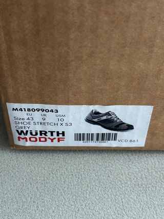 Zapatillas de trabajo Wurth Modyf grises