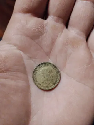 1 Peseta Francisco Franco 1966