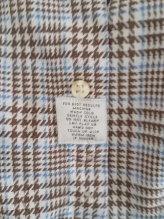 Camisa manga larga Peter Millar cuadros