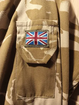 Parka y chubasquero camuflaje DPM Ejército Británi