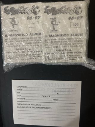 Album Super Calci 1996-97 Panini