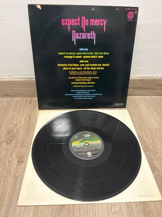 Vinilo Nazareth - Expect No Mercy, año 1977.